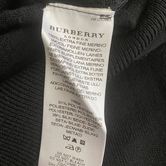BURBERRY V-neck Knit Sweater - Picture 5 of 10